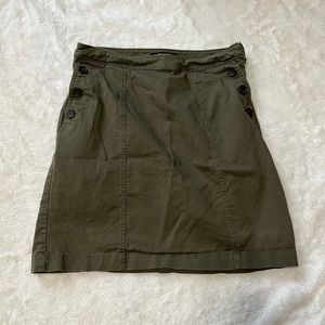 Banana Republic Skirt, Olive Green, Size 0